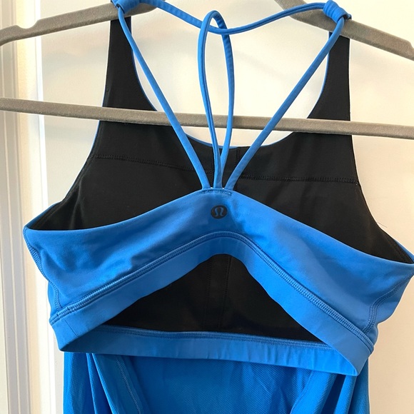 Lululemon Built-In Sports Bra Open/Low Back Tank (Size 6) - Picture 3 of 6